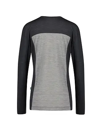MERU | T-shirt de sport pour femmes Vaxholm Wool-Mix | schwarz